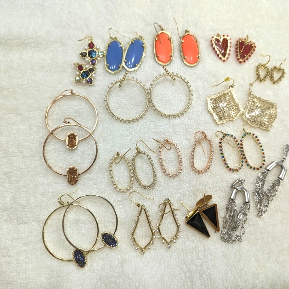 Kendra Scott Earrings 15 pair Lot